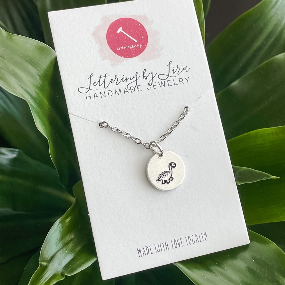 Dinosaur necklace